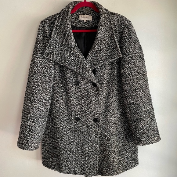 Calvin Klein Jackets & Blazers - Calvin Klein Women’s Tweed Coat Size XL
